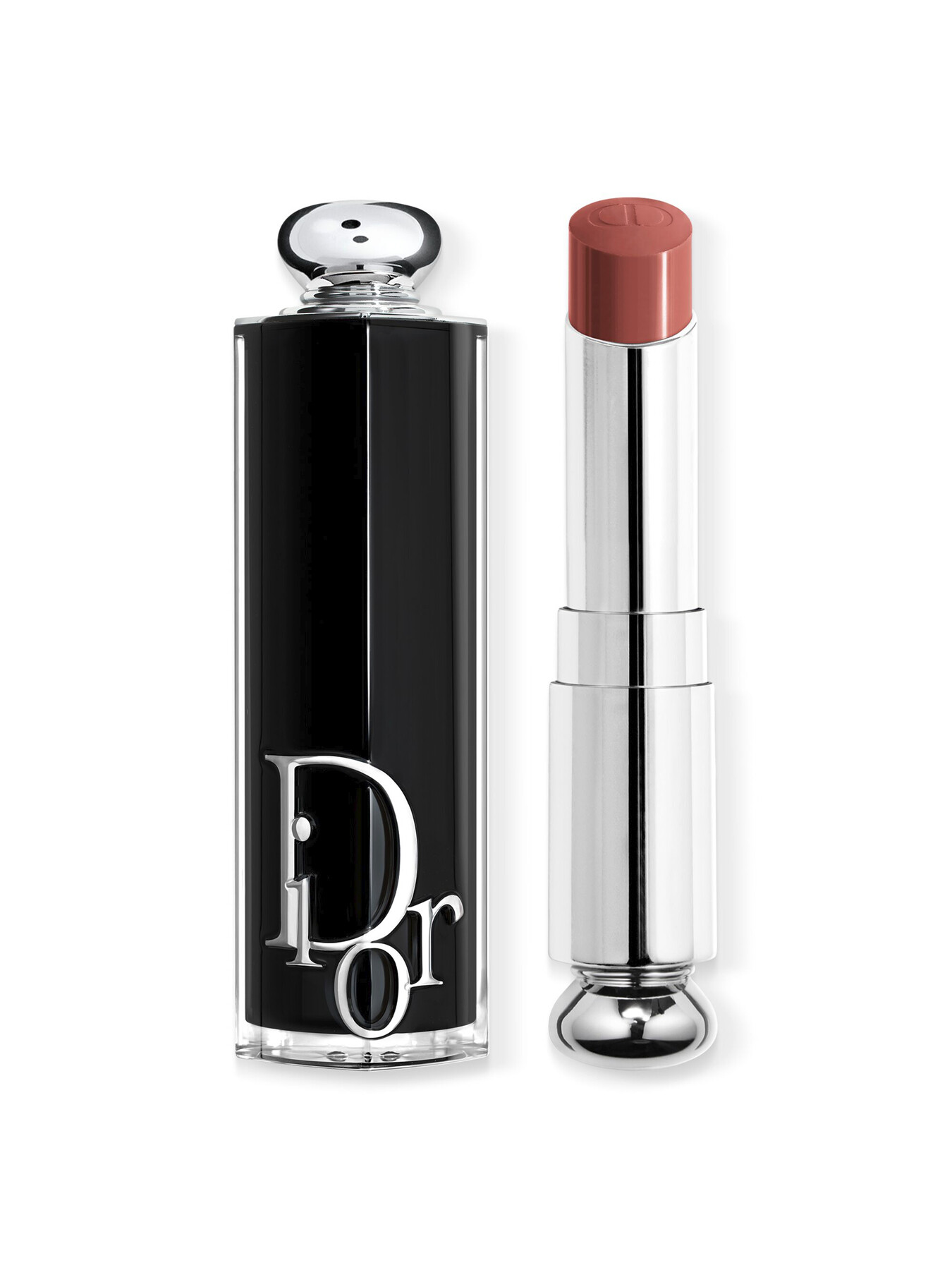 Shop Dior Addict Shine Refillable Lipstick Nude Mitzah