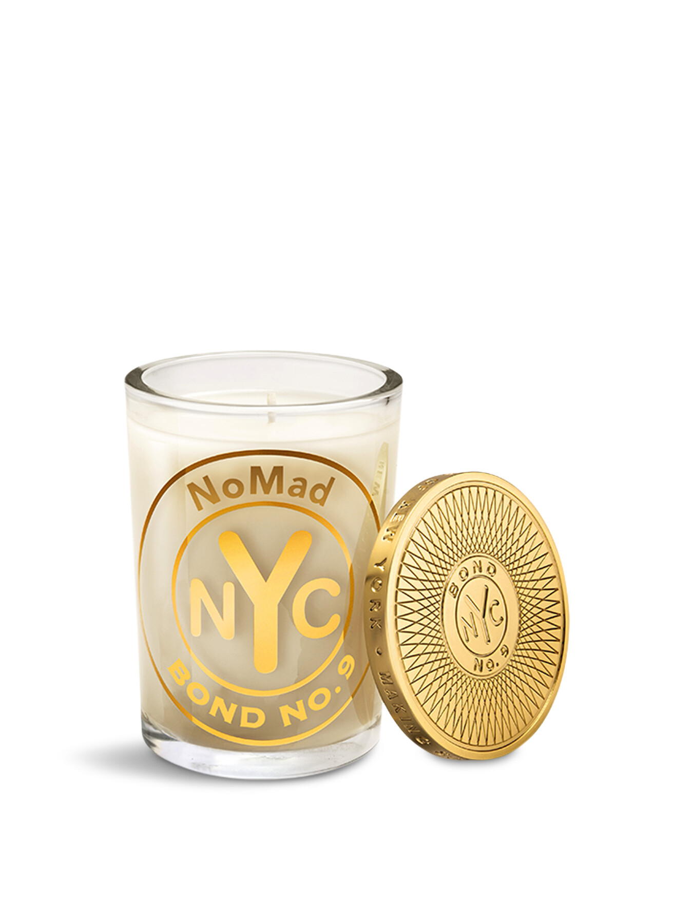 Bond No.9 Nomad Scented Candle In Gold
