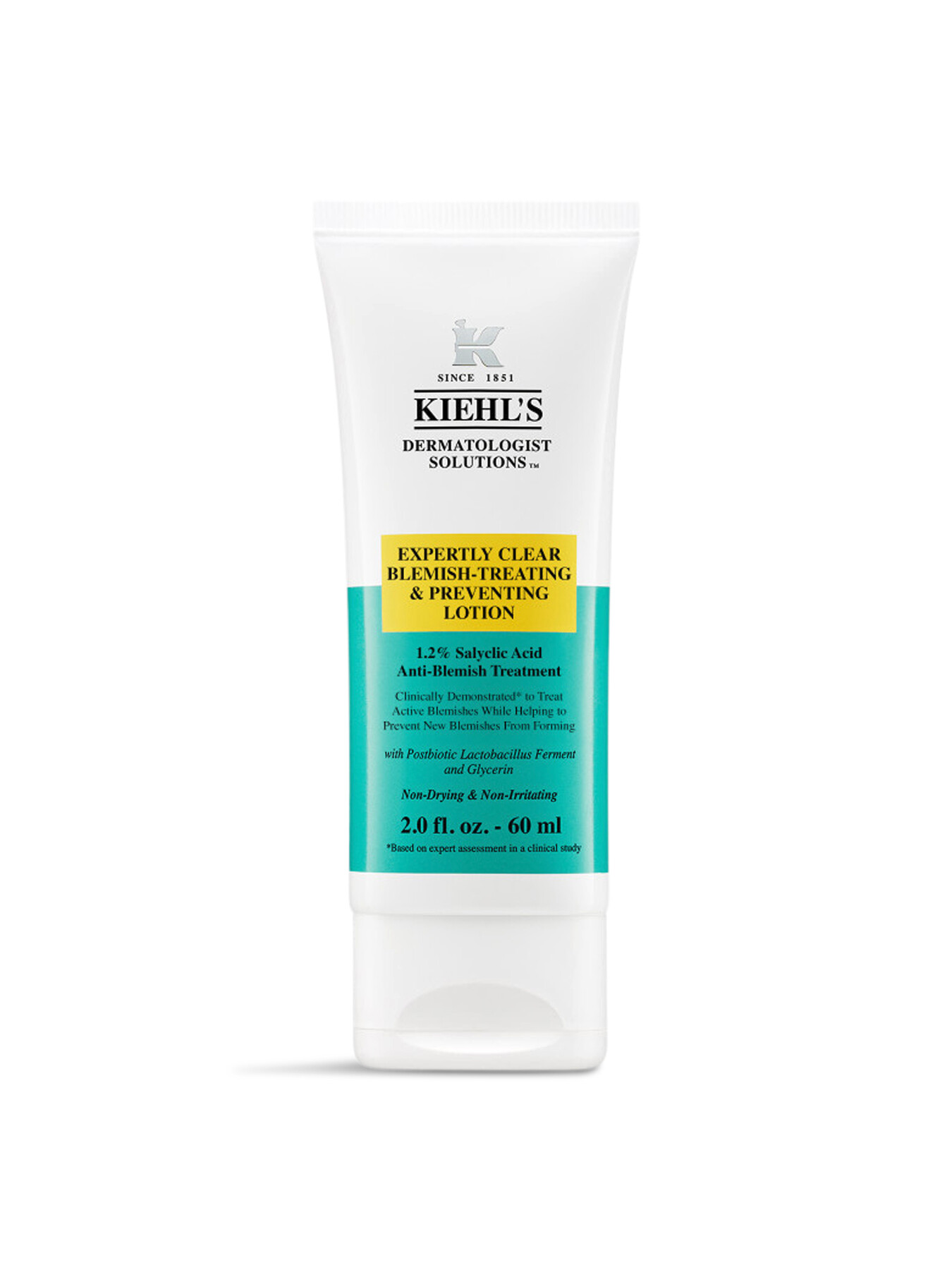 Kiehls Expertly Clear Blemish-treating & Preventing Lotion 60ml In White