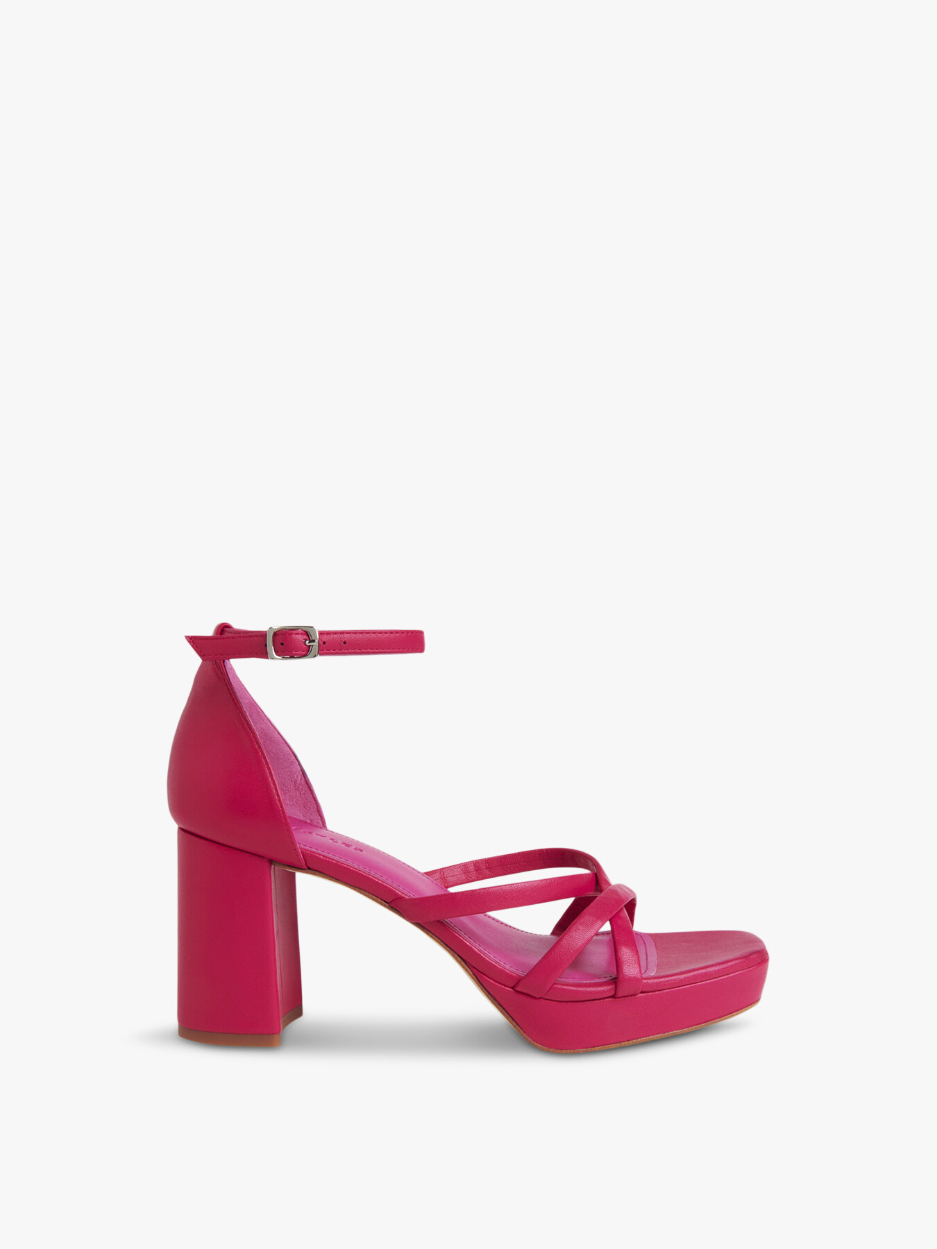 Shop Whistles Women's Selene Platform Heeled Sandal In Pink