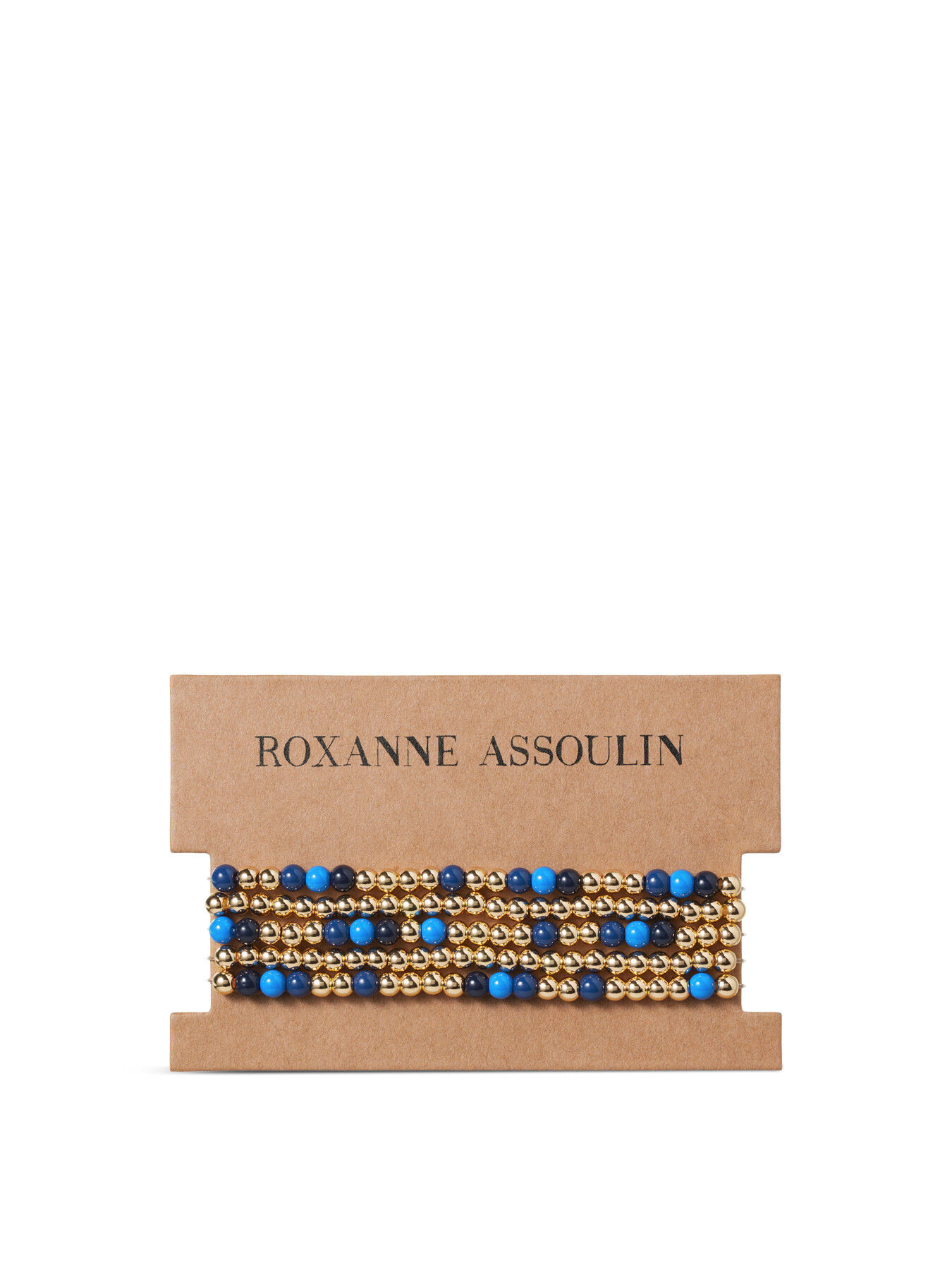 Roxanne Assoulin Women's True Blue Bracelet Bunch Multi In Gold