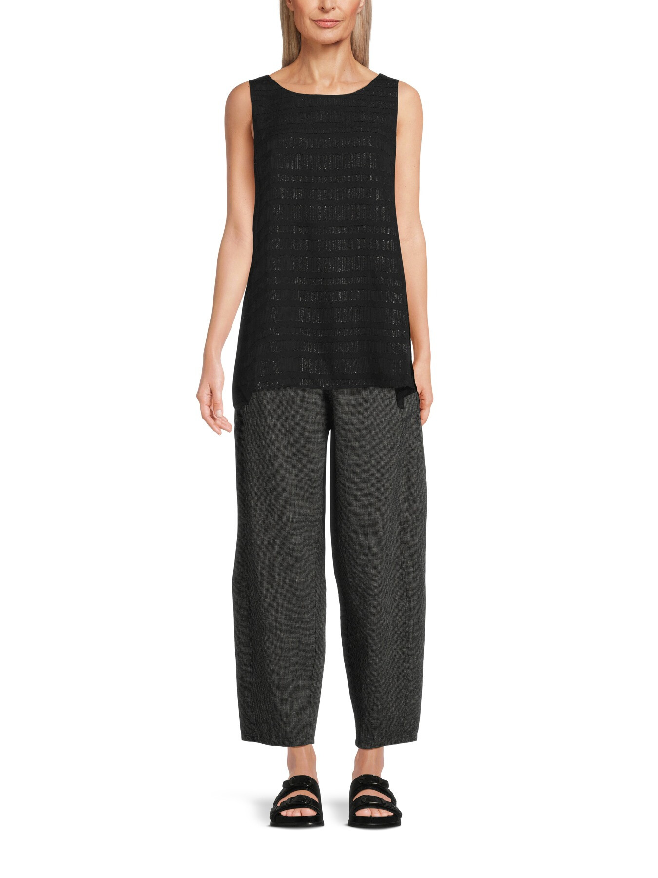 Eileen Fisher Lantern ANeckle Pant | Cropped | Fenwick