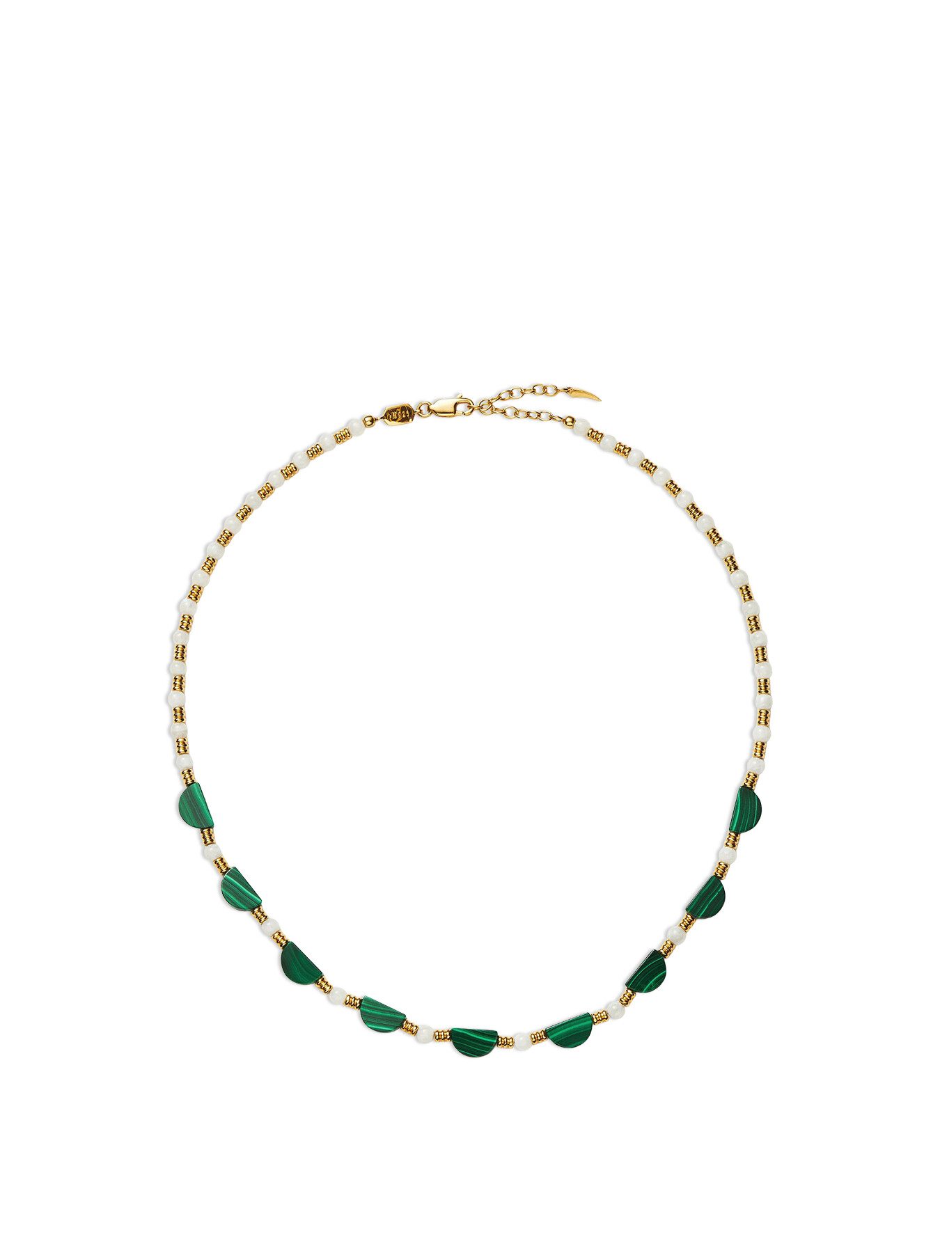 Missoma Mixed Imperial Jasper Beaded Necklace | INTERMIX®