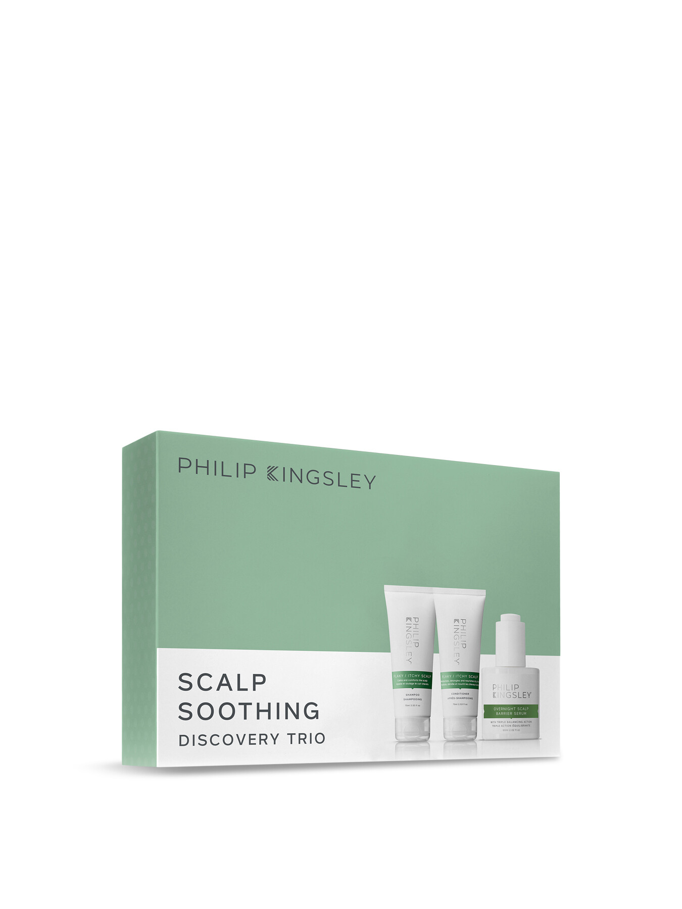 Philip Kingsley Scalp Soothing Discovery Trio In White