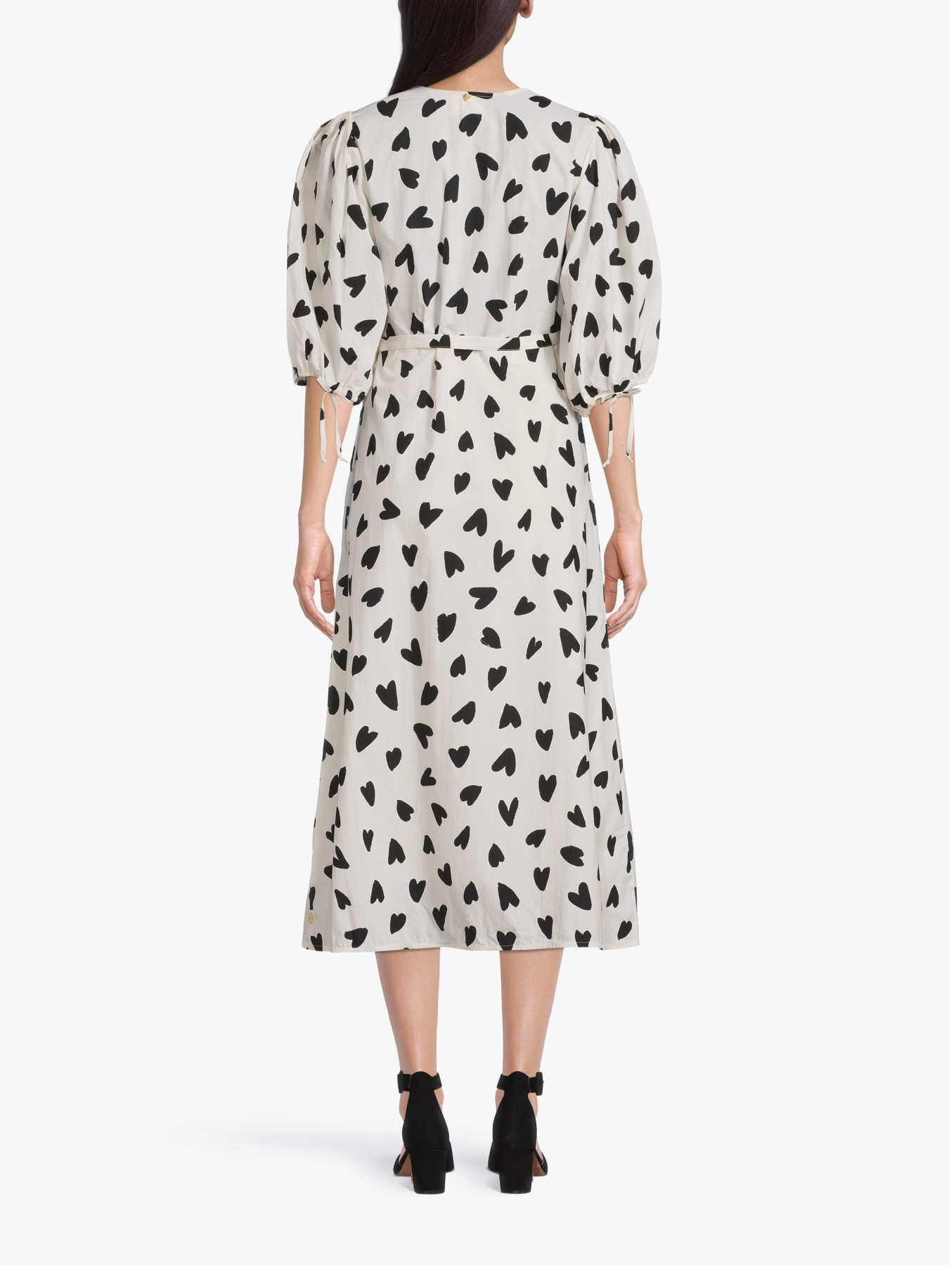 Women's Fabienne Chapot Charlie Puff Sleeve Wrap Midi Dress | Fenwick