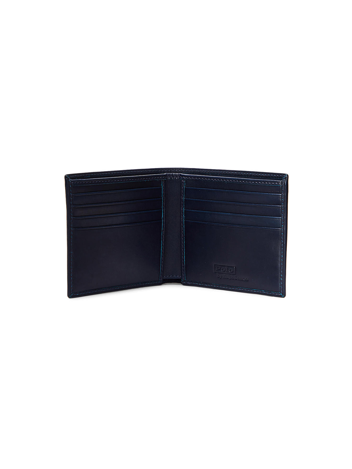 Men's Polo Ralph Lauren Polo Bear Leather Billfold Wallet 