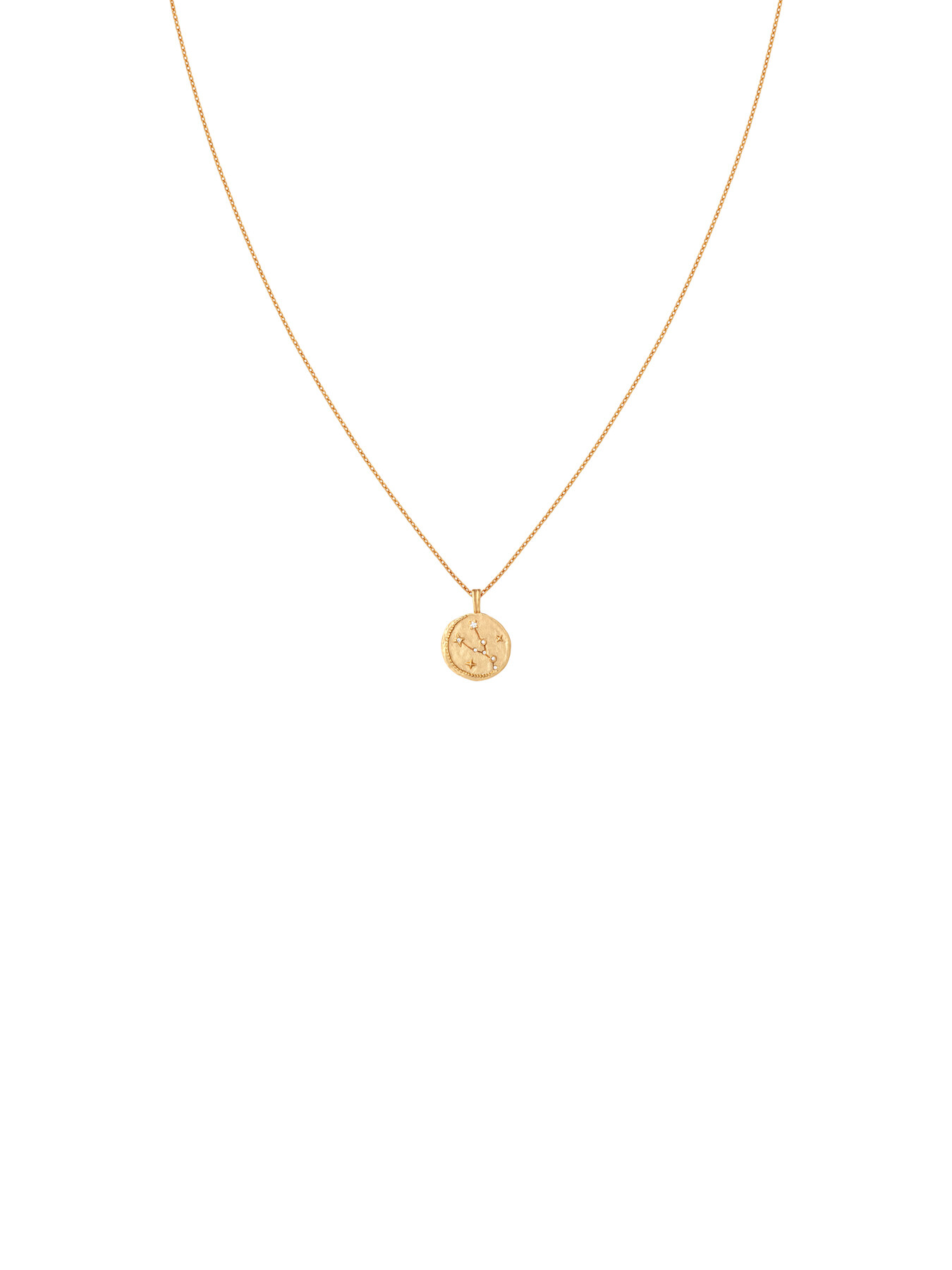 Astrid & Miyu Women's Taurus Zodiac Pendant Necklace In Gold