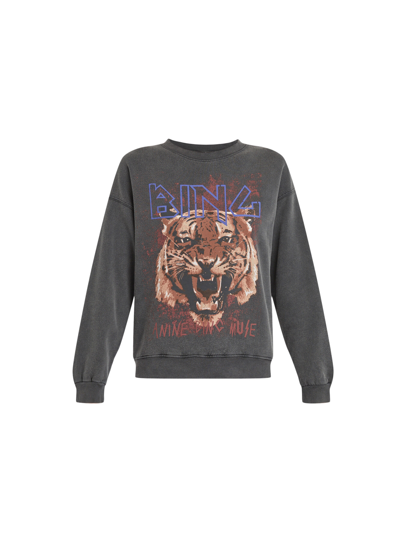 Anine Bing Tiger Sweatshirt - Black, Sweatshirts & Hoodies