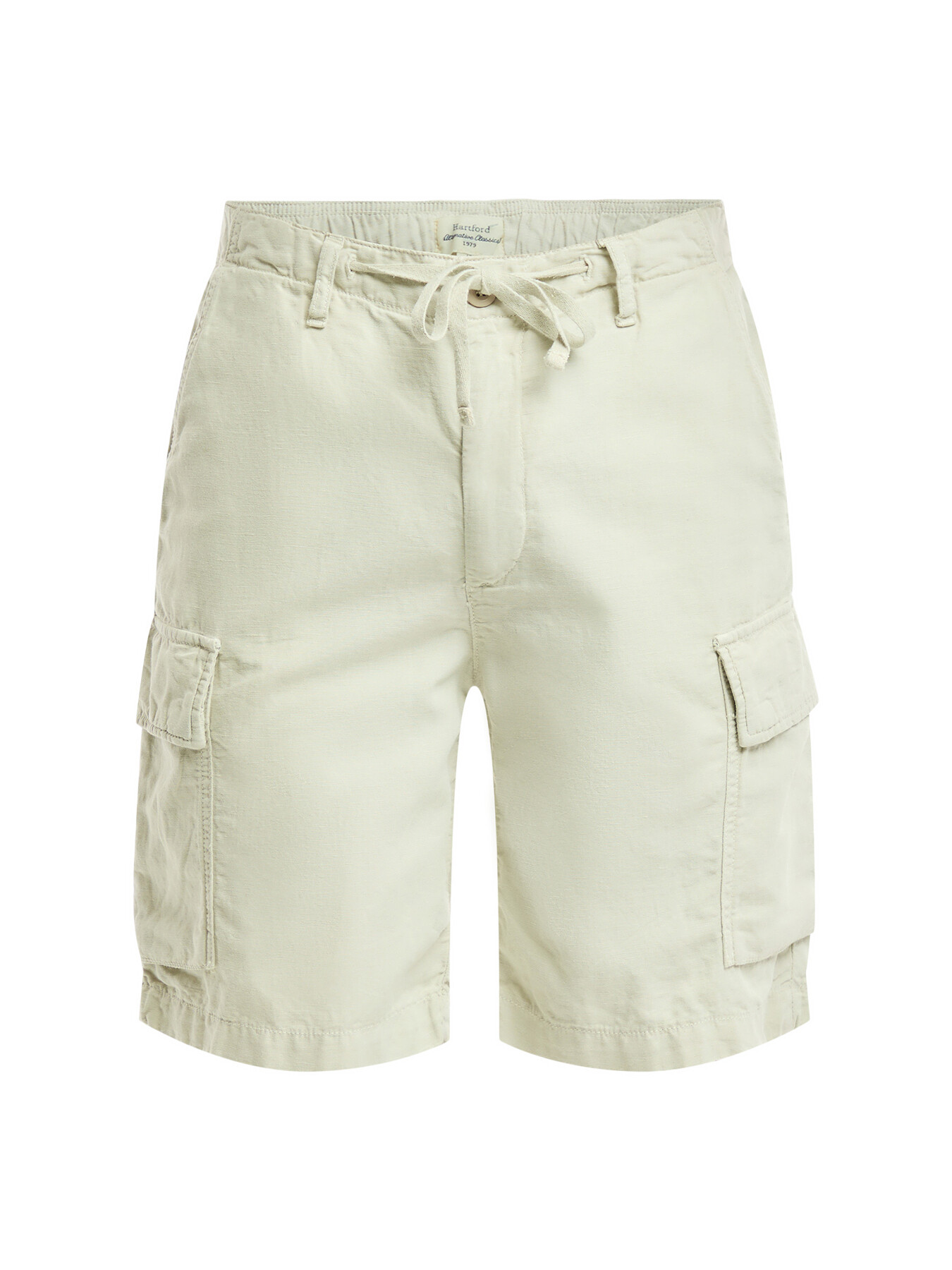 Shop Hartford Men's Tyler Cargo Shorts In Cream