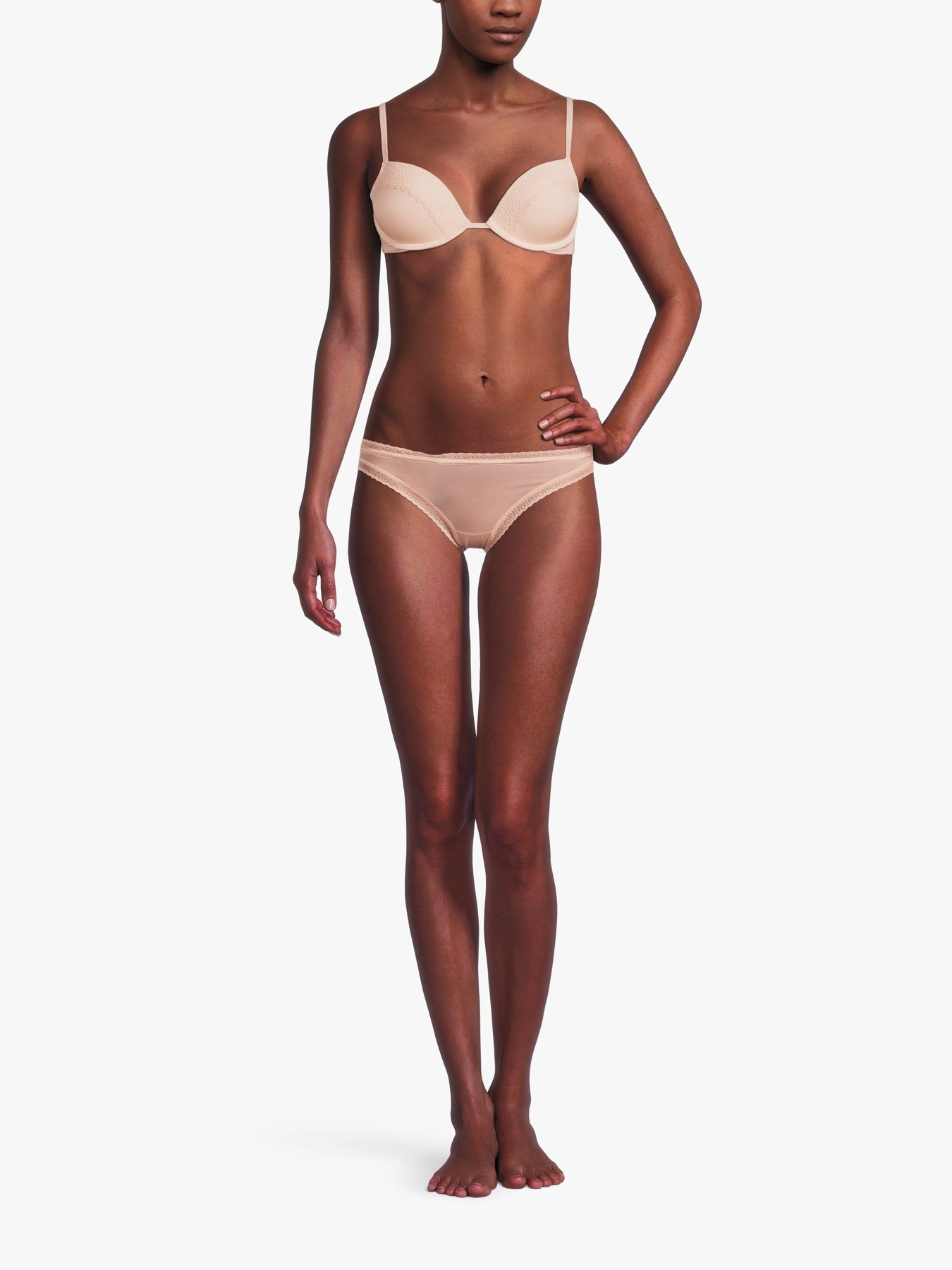 Calvin Klein - Bottom's Up Refresh Bikini Underwear in Honey Almond