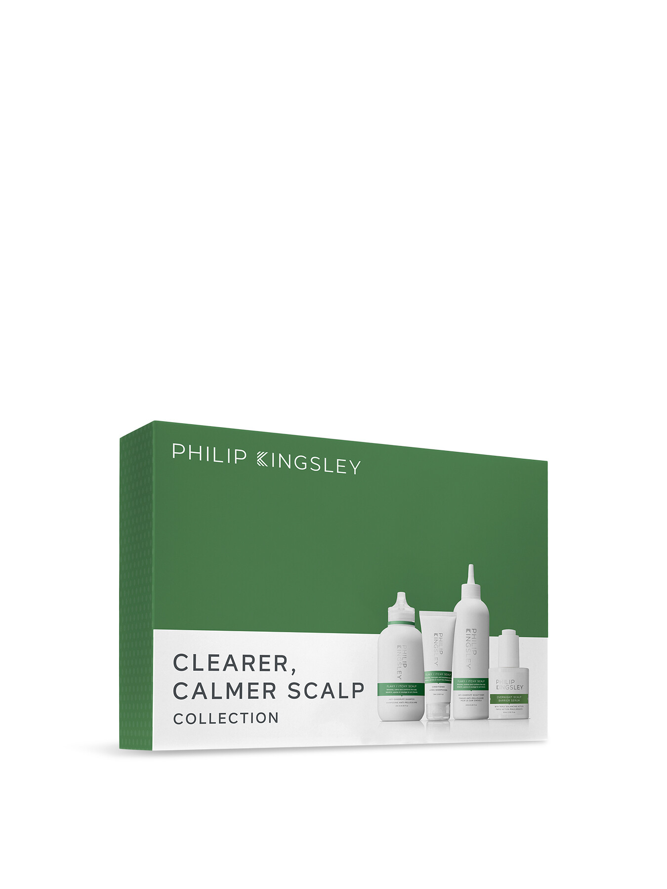 Philip Kingsley Clearer, Calmer Scalp Collection In White