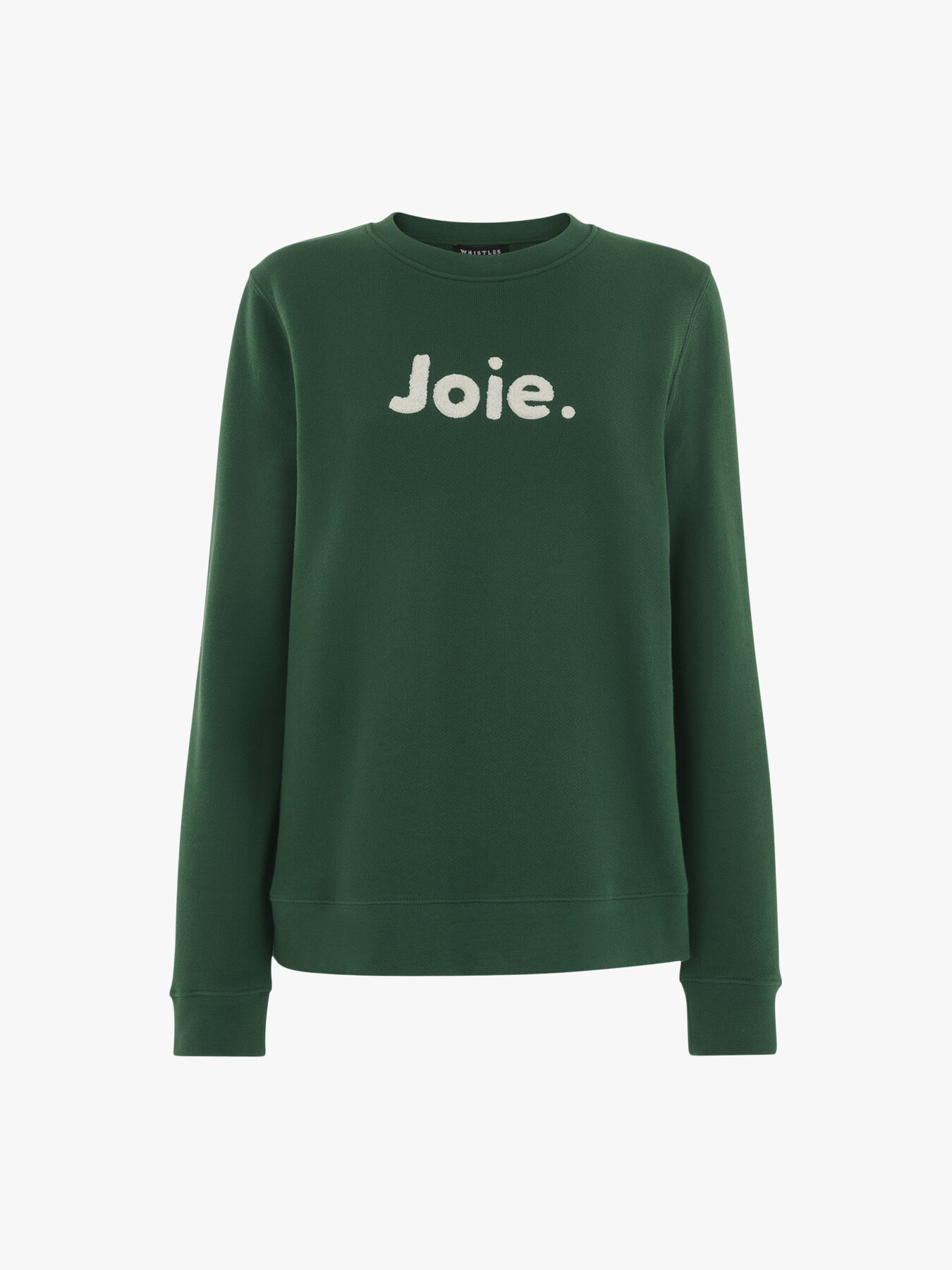 Whistles Joie Logo Sweatshirt In Dark Green