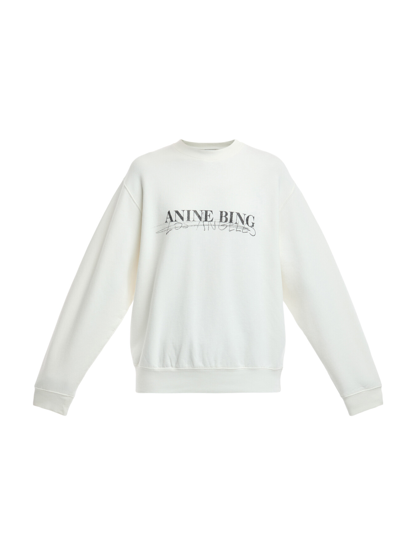 Anine Bing Women's Ramona Sweatshirt Doodle White
