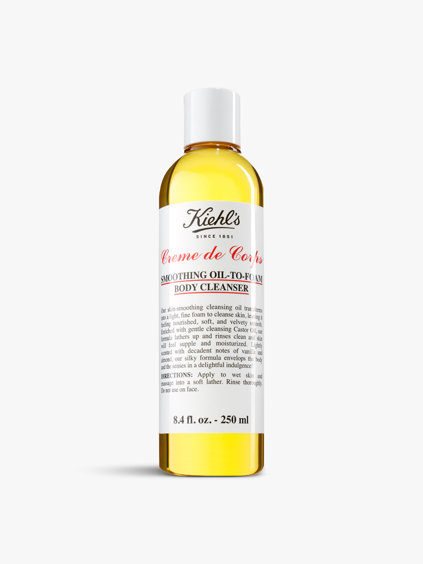 Kiehl's Since 1851 Creme De Corps Smoothing Oil-to-foam Body Cleanser