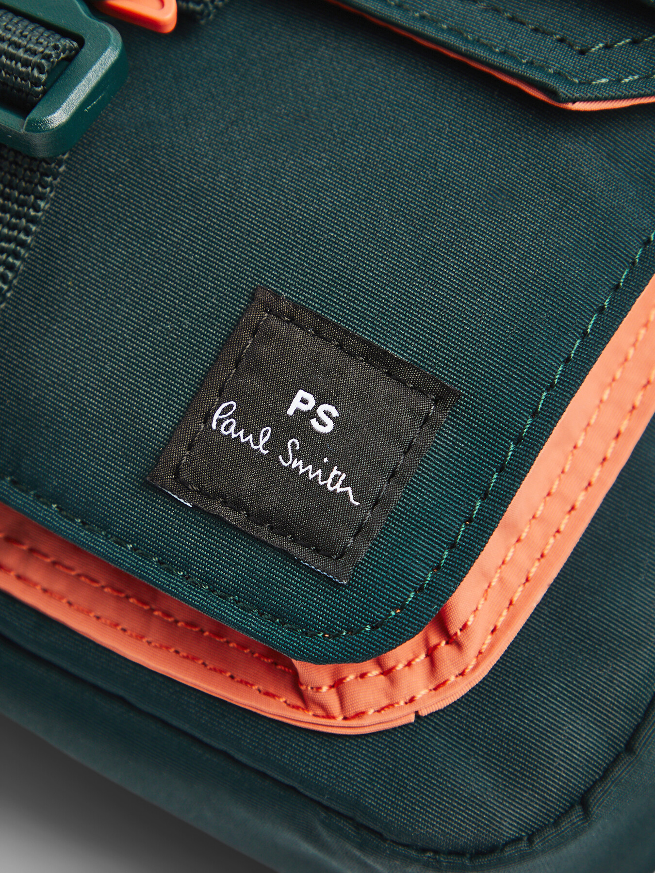 Paul Smith Mainline Mens Blue Leather Cross Body Bag Brand New