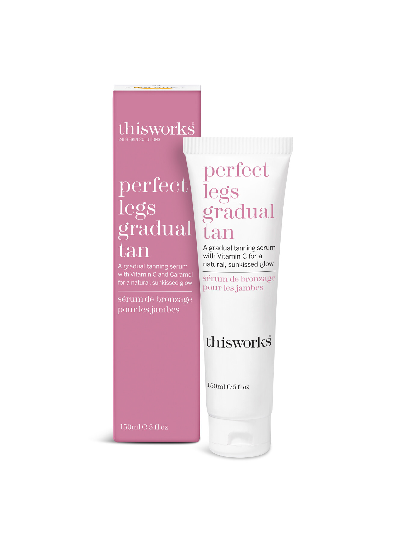 This Works Perfect Legs Gradual Tan 150ml In White